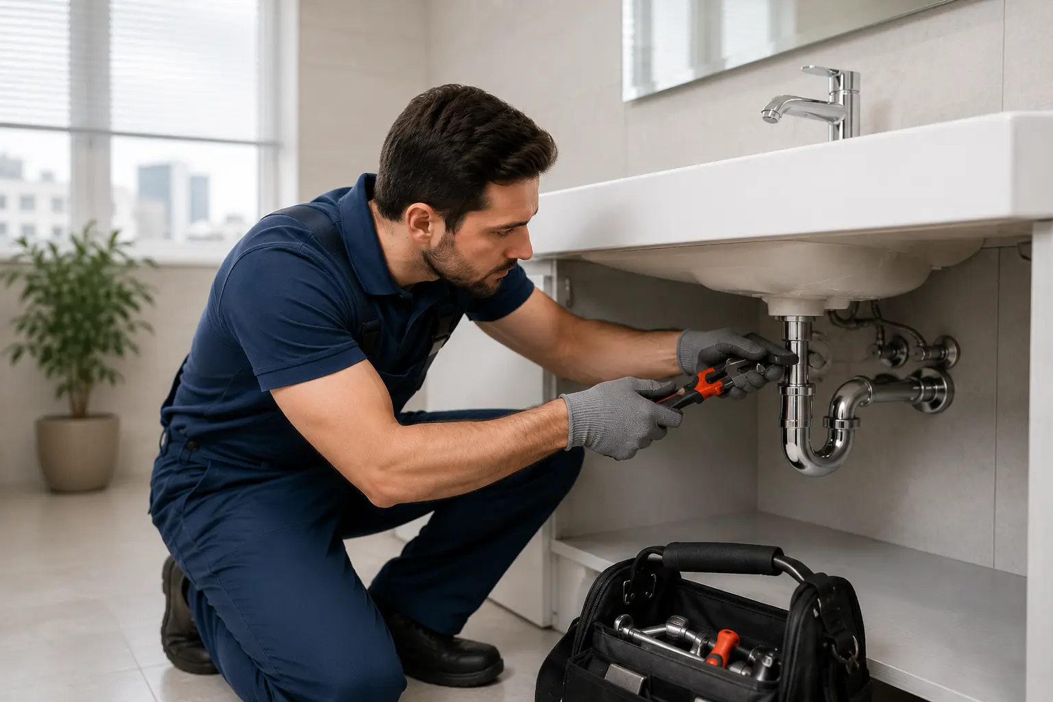 Lavabo Tıkanıklığı Açma
